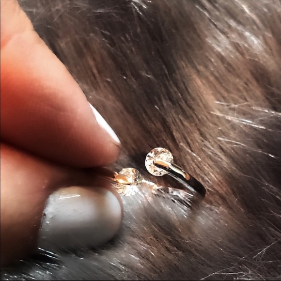 Twin CZ Silver Ring - Picture 4 of 4